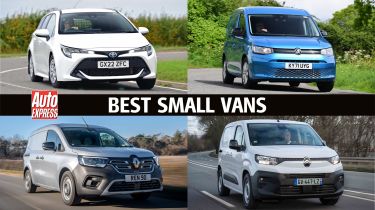 Best small vans - header image 
