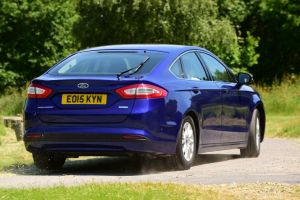 Ford Mondeo - rear blue