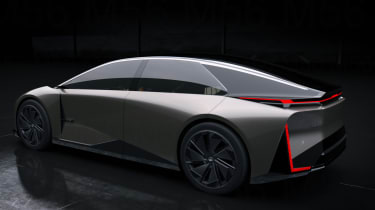 Lexus LF-ZC concept - rear quarter 