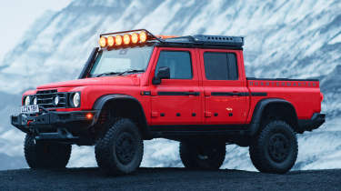 INEOS Grenadier Trialmaster X LETECH - static front angled pick-up
