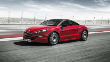 Peugeot RCZ R coupe 2014 side action