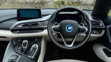 BMW i8 UK interior