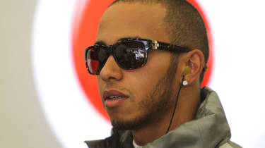 Lewis Hamilton reflects after the first corner incident