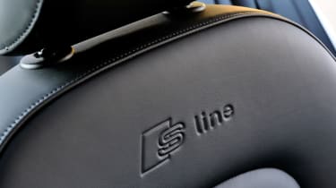 Audi Q5 2.0 TFSI S line seat detail
