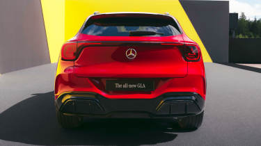 Mercedes GLA Electric - full rear