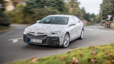Vauxhall Insignia prototype - action