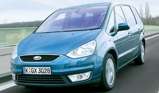 Front view of Ford Galaxy Ghia