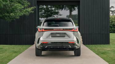 New Lexus NX facelift - rear 