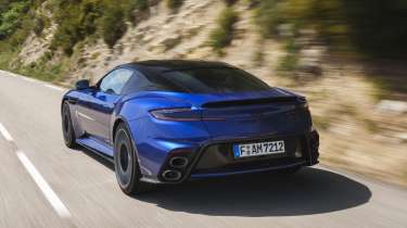 New Aston Martin DB12 S - rear tracking 