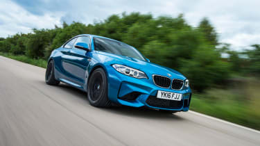New BMW M2 Coupe UK - front tracking