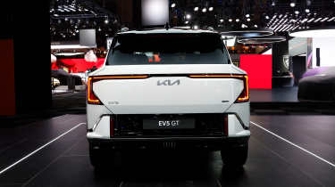 New Kia EV5 GT at the Brussels Motor Show - rear