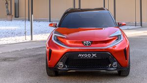 Toyota Aygo X prototype - full front