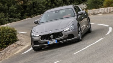 Maserati Ghibli 2016 cornering