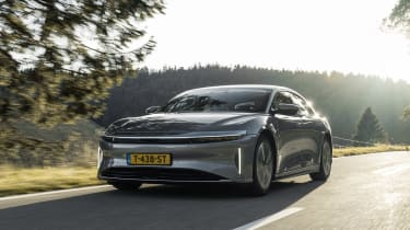 Lucid Air - front action