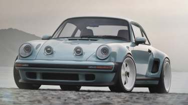 Porsche 911 Carrera Coupe Reimagined by Singer - front static