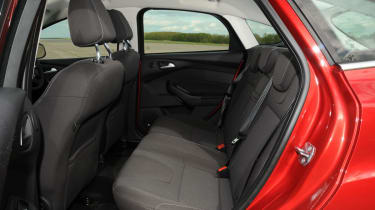 Ford Focus 1.0 EcoBoost rear seats