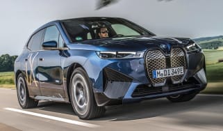 BMW iX prototype - front
