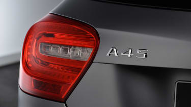 Mercedes A45 AMG badge