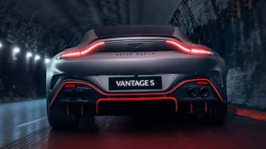 Aston Martin Vantage S - full rear action