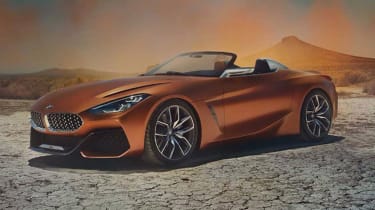 BMW Concept Z4 leaked - front