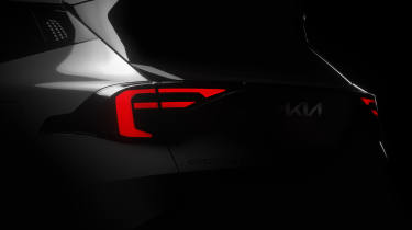 New Kia Sportage teaser - rear lights