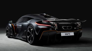 McLaren W1 - rear black