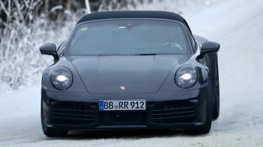 Porsche 911 facelift - front