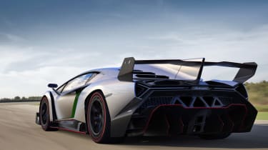 Lamborghini Veneno rear action