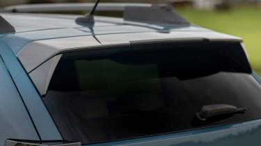Fiat Grande Panda Hybrid UK - rear spoiler