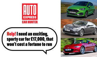 Car Hunter: exciting and sporty header