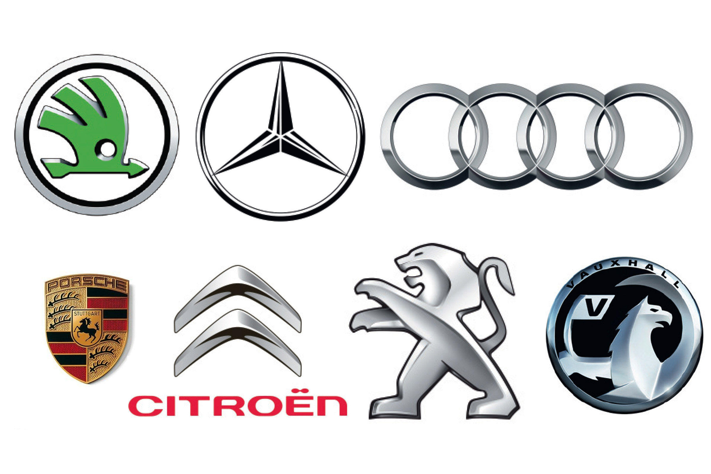 Car badges: the history behind 8 familiar motoring logos 