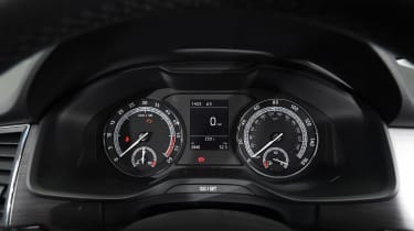 Mazda CX-5 vs Skoda Kodiaq vs VW Tiguan - Skoda Kodiaq dashboard