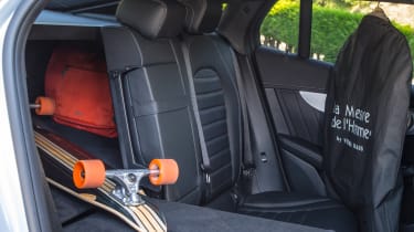 Mercedes GLC Coupe 2016 - rear seats