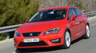 Seat Leon SC front tracking