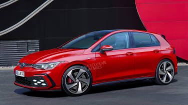 Volkswagen Golf GTI Mk8 - front (watermarked)