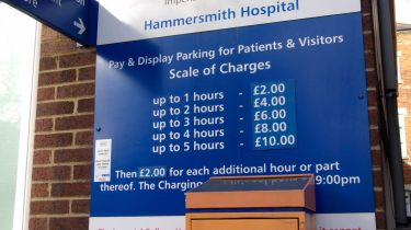 hospital parking