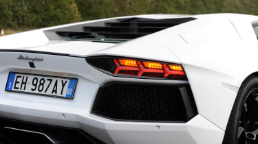 Lamborghini Aventador detail