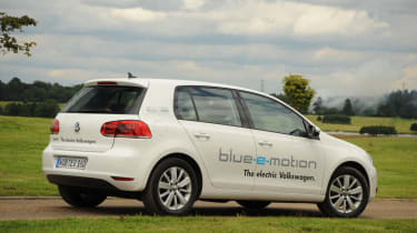 VW Golf Blue-e-motion rear