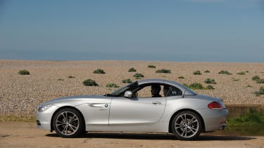 BMW Z4 roof up
