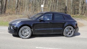 Porsche Macan spy shot