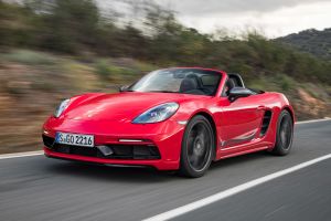 Porsche 718 Boxster T - front