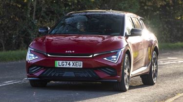 Kia EV6 - front cornering