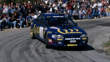 Colin McRae&#039;s Subaru Impreza 555