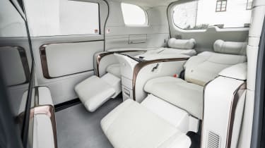 Lexus LM - rear seats reclined