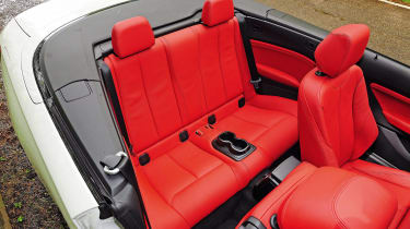 BMW 2 Series Convertible - rear seats