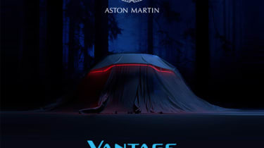 Aston Martin V8 Vantage invitation