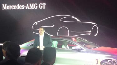 Mercedes AMG GT teased