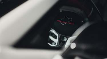 Porsche 911 Flachbau RS - seat detail