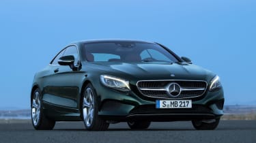 Mercedes S-Class Coupe front static