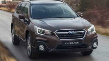 New 2018 Subaru Outback front